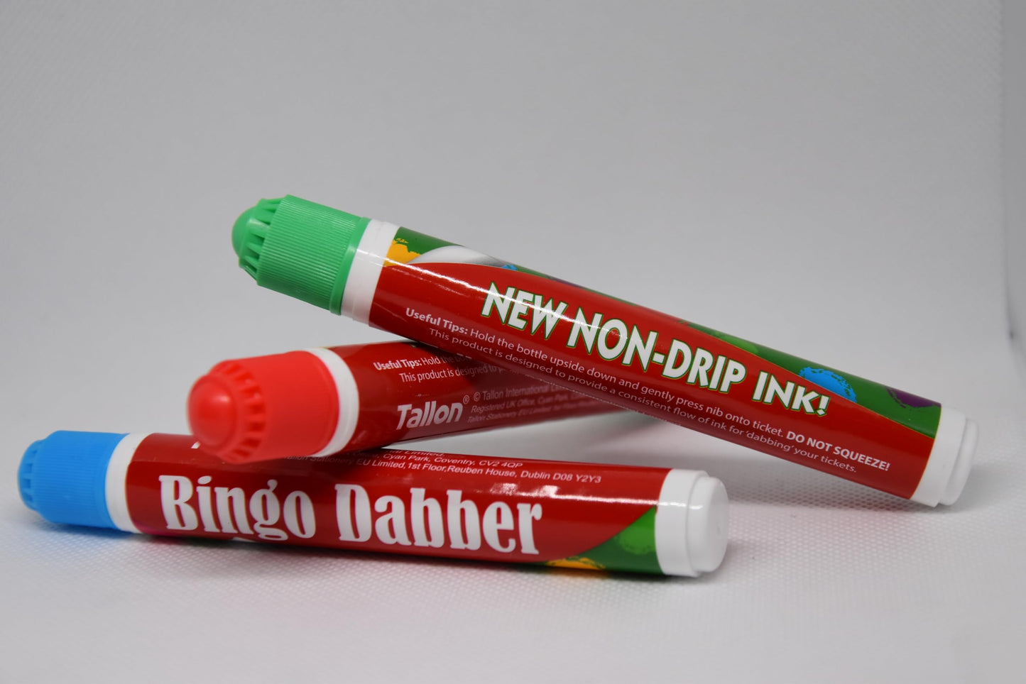 Pack of 24 - Bingo Dabber Non Drip Dot Markers Stationary Bingo Marker Pens Dauber Playing Bingo Tickets Flyers Lotto Game