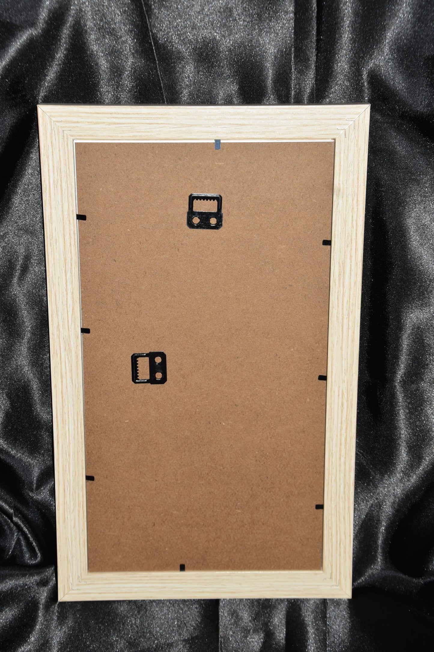 BROWN (WOOD) Aperture 3 4 x 6, Glass Front, 3 Apertures Multi Photo Frame Wall Mount, Collage Picture Frame for Wall Hanging, Home, Office Decor