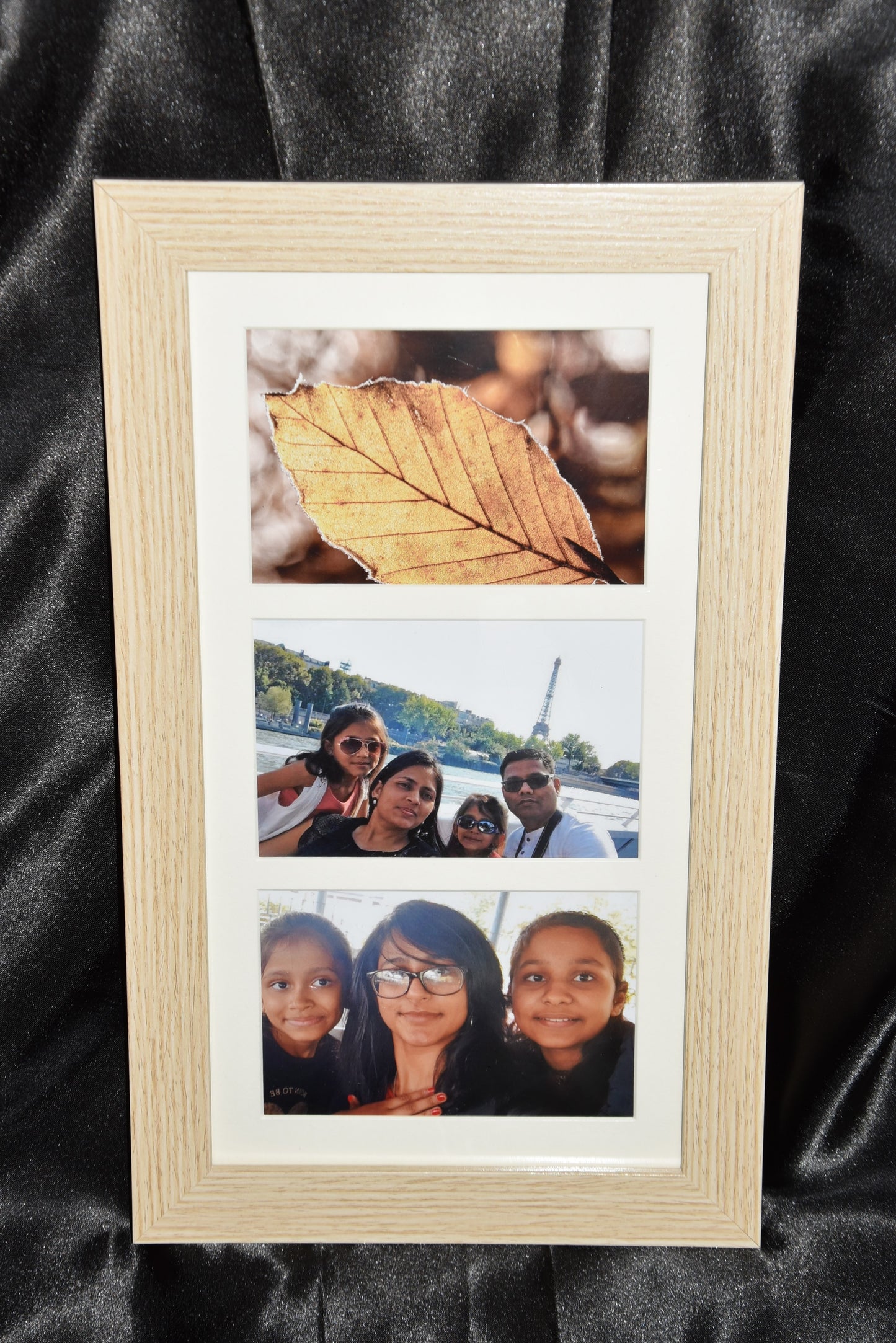 Photo Frames - Brown 3 Apperture - 4''x 6''