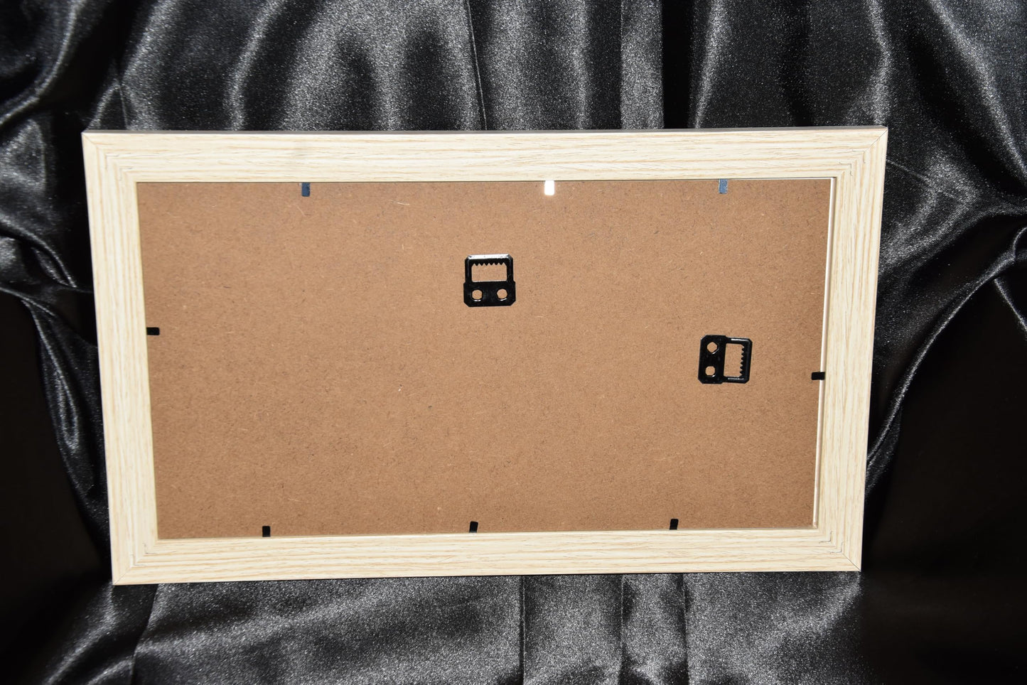 BROWN (WOOD) Aperture 3 4 x 6, Glass Front, 3 Apertures Multi Photo Frame Wall Mount, Collage Picture Frame for Wall Hanging, Home, Office Decor