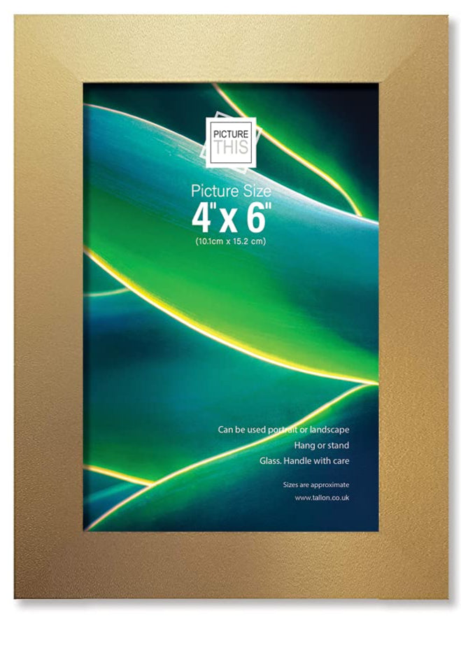 Photo Frames - Gold 4''x 6''