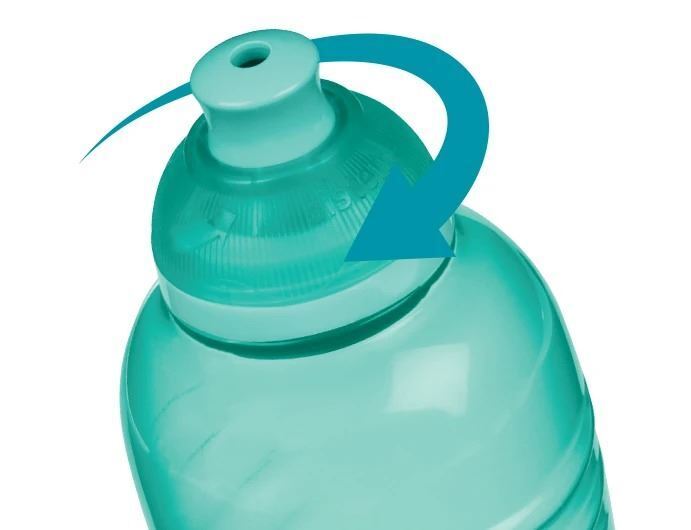 Sistema Twist 'n' Sip Squeeze Sports Water Bottles Leakproof BPA-Free 460ml (Random Colour will be dispatched))