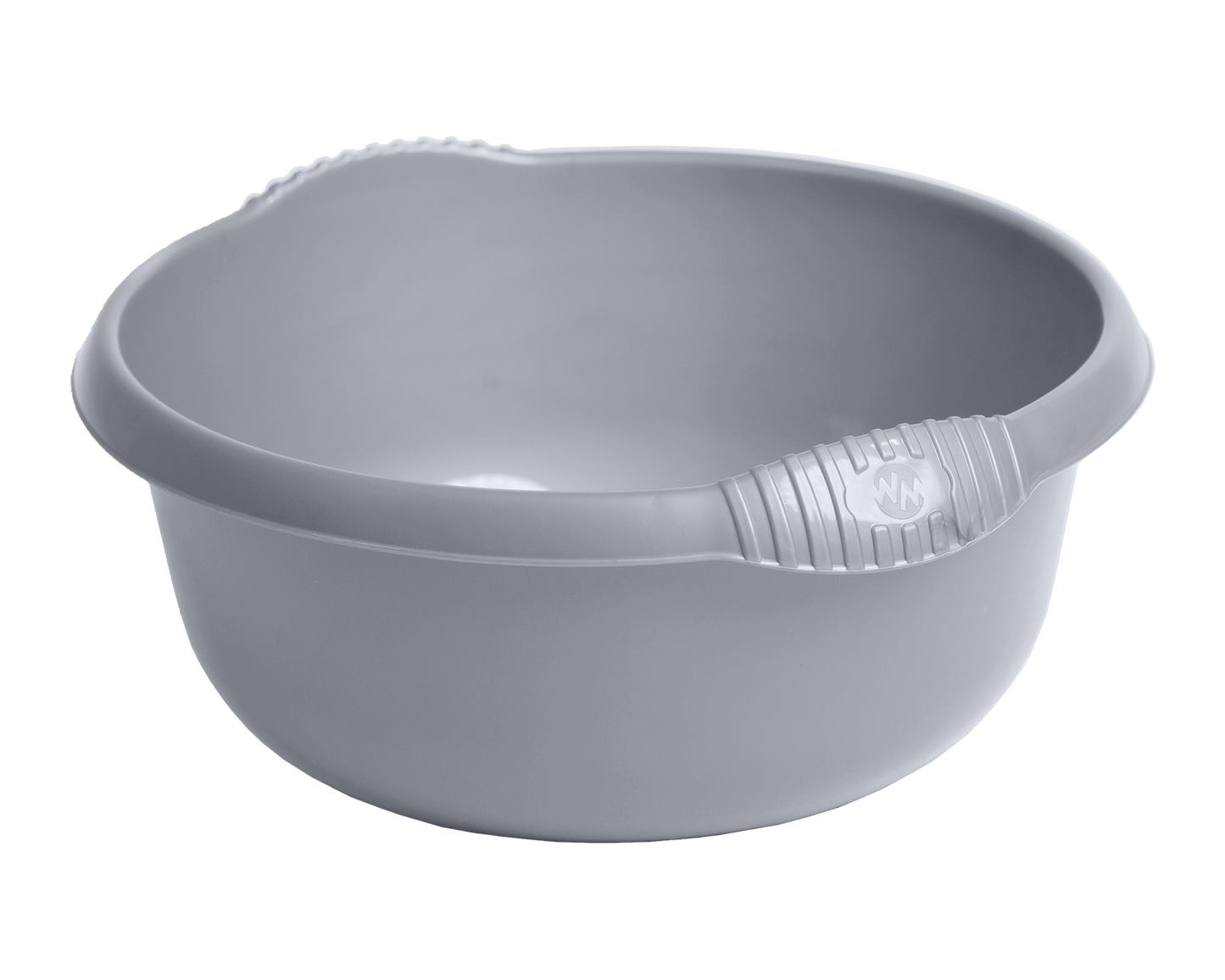 32cm Round Bowl – Approx. 7L Capacity – Durable High Gloss Plastic with Integral Handles – Modern Washing Up & Utility Bowl