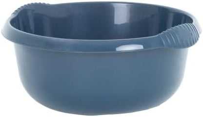 28cm Washing Up Bowl High Grade Plastic Round Sink Tidy Organizer Multipurpose Bowl Basin Mixing Washbowl for Space Saving Home & Kitchen
