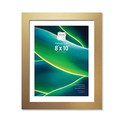 Photo Frames - Gold 8''x 10''