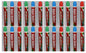 Pack of 24 - Bingo Dabber Non Drip Dot Markers Stationary Bingo Marker Pens Dauber Playing Bingo Tickets Flyers Lotto Game