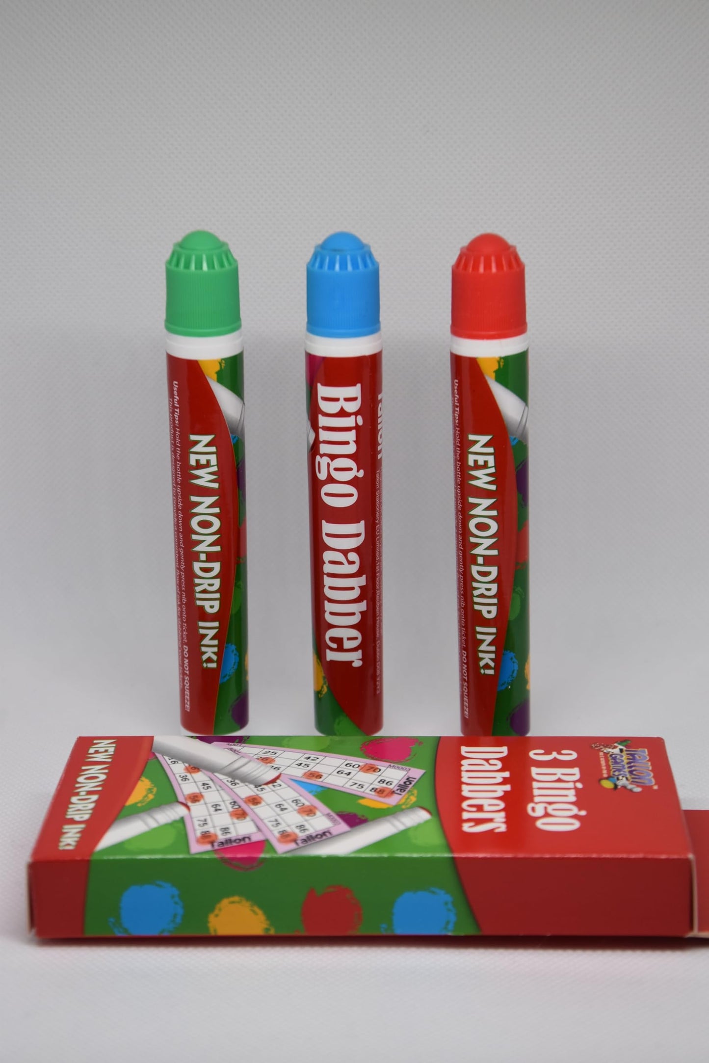 Pack of 24 - Bingo Dabber Non Drip Dot Markers Stationary Bingo Marker Pens Dauber Playing Bingo Tickets Flyers Lotto Game
