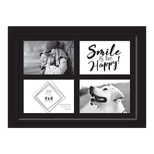 Photo Frames - Black 4 Apperture - 4''x 6''