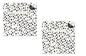 (Pack of 2) White with Black Spots, 6x4 inches, Holds 200 Photos, Memory Book for Families, Weddings, Valentines, Babies, Travel Photo Album