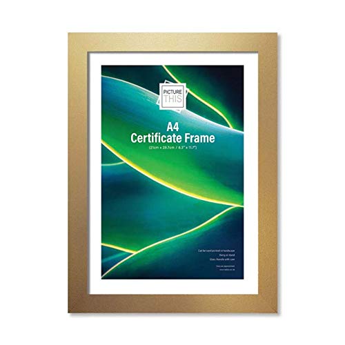 Photo Frames - Gold A4