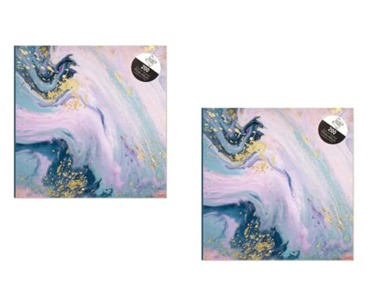 Marble Swirl 6x4 Memo Slip Photo Album Holds 200 Photos for Family Wedding, Graduation Baby shower, Photos, Holiday Memories Picture Book