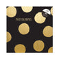 Photo Album, 6 x 4 inches, Holds 200 slip in Photos, Gold Foil, Polka Dots