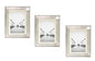 AaH1 Shabby Chic A4 Photo frame – Distressed White Wood Effect Frame with Styrene Glass – Wall or Tabletop Display – Certificate Frame Home Collection