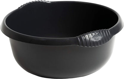 28cm Washing Up Bowl High Grade Plastic Round Sink Tidy Organizer Multipurpose Bowl Basin Mixing Washbowl for Space Saving Home & Kitchen