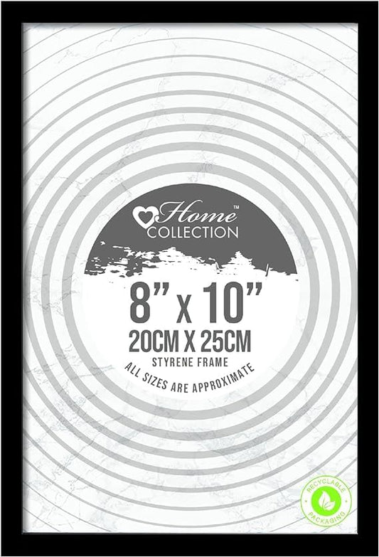 Black Nouveau Simple Design Styrene Photo Frame 8x10 Home office living room bedroom kitchen dining room bathroom bar hotel restaurant office wall decoration