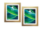(Set of 2) 8x10 Inch Picture Frames with Glass Front – Wall & Tabletop Display – Portrait/Landscape Photo Frame for Home Decor – Photo Frame for Gallery, Wall Mount or Desk (20.3x25.4cm)